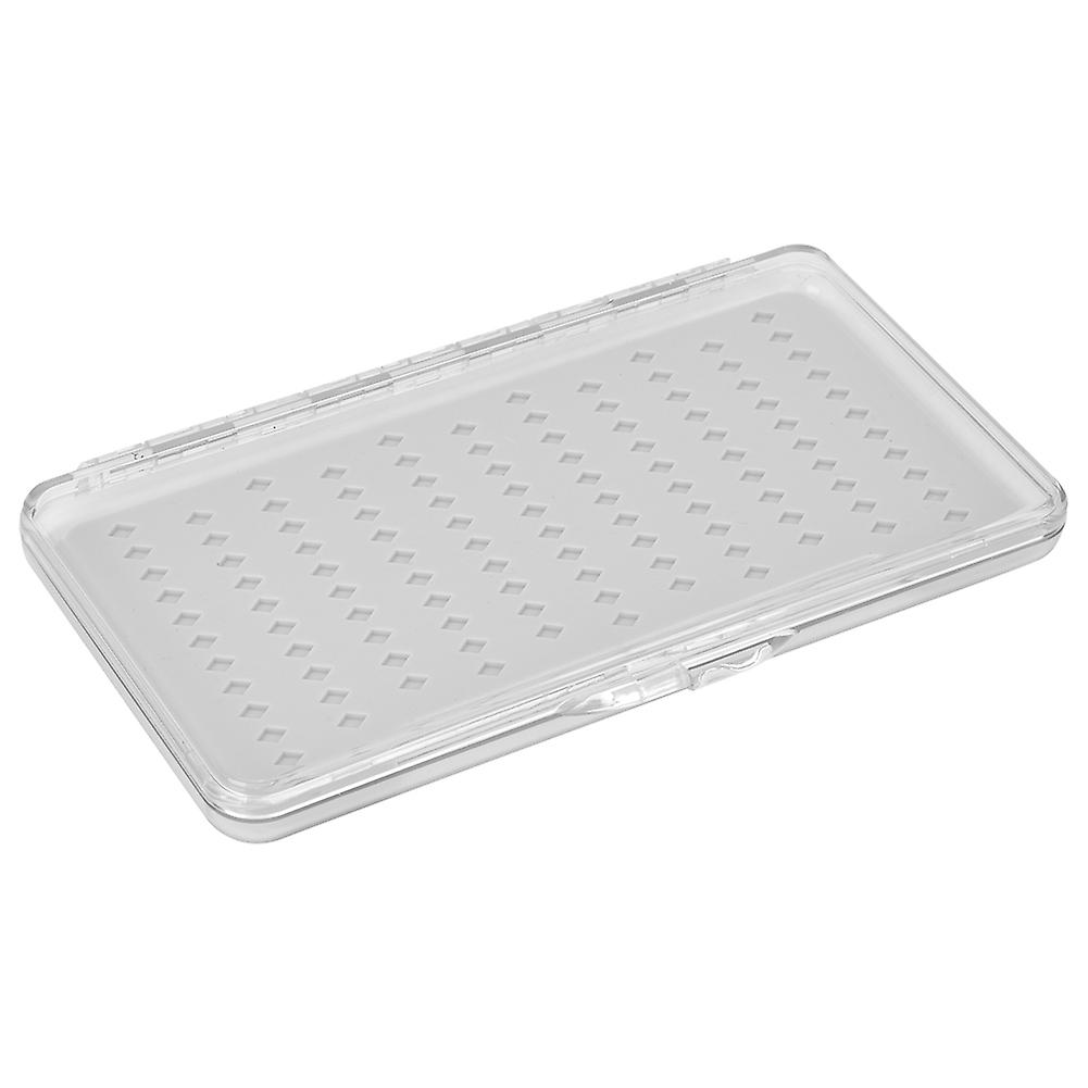 Ultra Thin Transparent Fly Lure Container Bait Storage Case Container Organizer Fishing Parts
