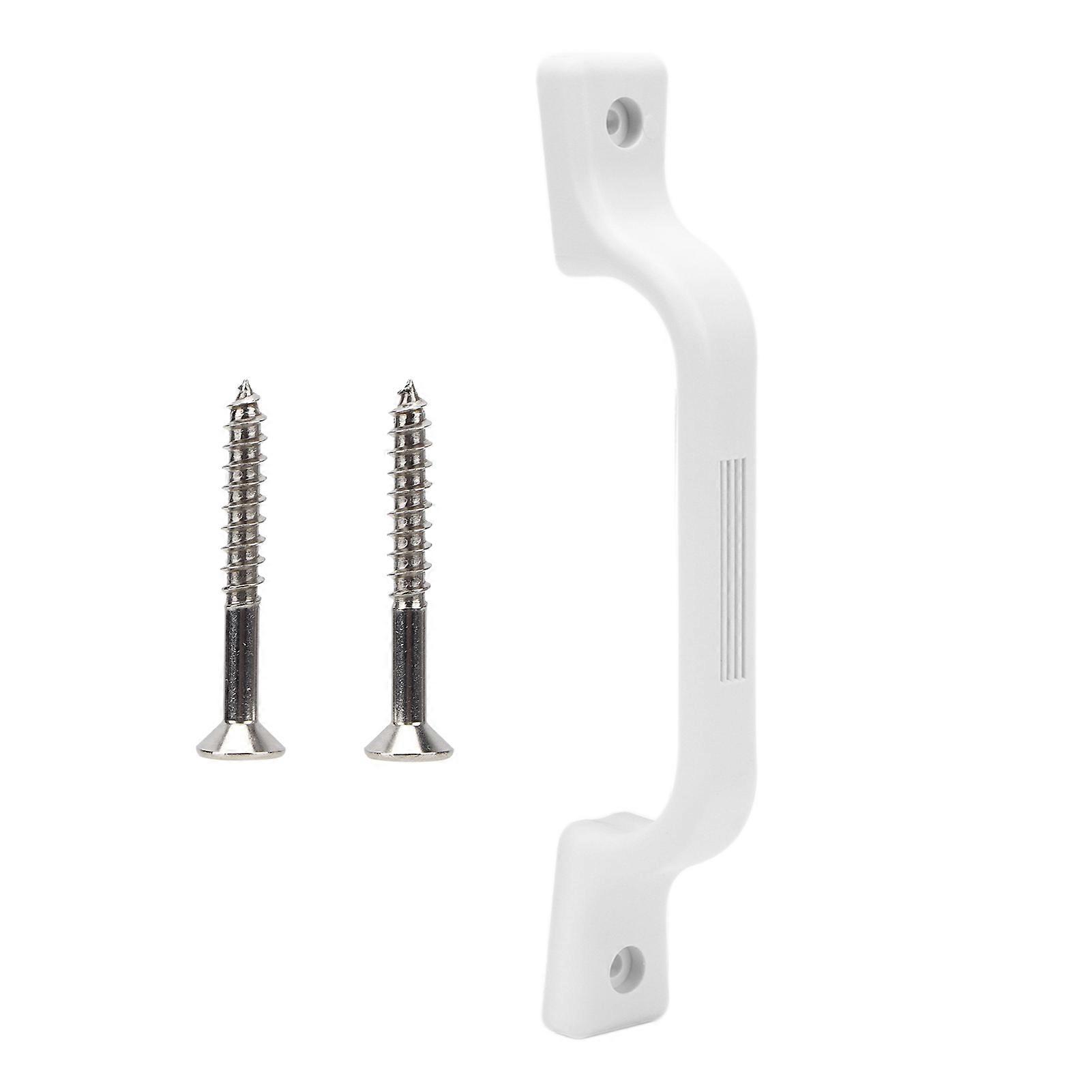 9.25in Plastic Grab Handle RV Assist Bar White for RV Trailer Camper Motor Home Yacht