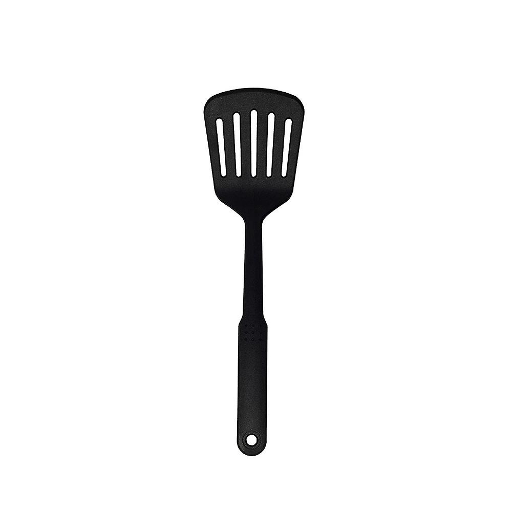 Black Connoisseur High-Quality Durable Non-Stick Slotted Flipper / Turner