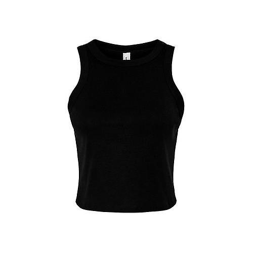 Bella + Canvas Dames/Dames Micro-Rib Racer Tank Top