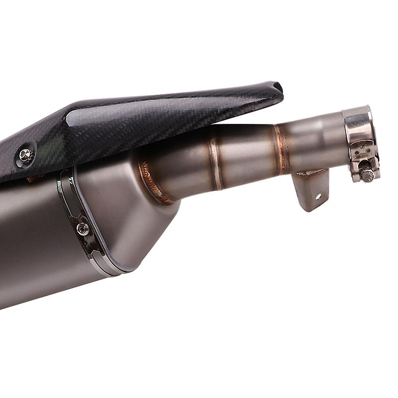 Für HONDA Forza750 Nss750 NSS 750 2021 Motorrad Auspuff Escape Modifizierten Kohlenstoff-Faser Schalldämpfer DB Mörder Abnehmbare Link Rohr