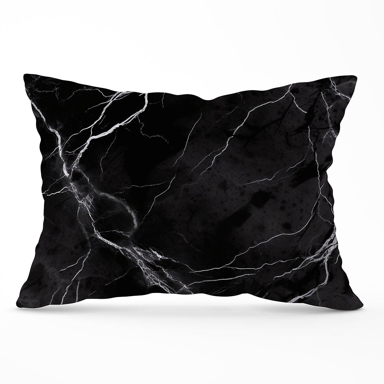 Black Marble Pattern Cushions