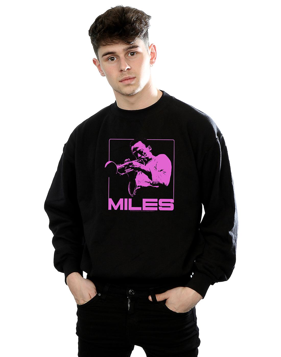 Miles Davis Men's Pink Square Sweatshirt
