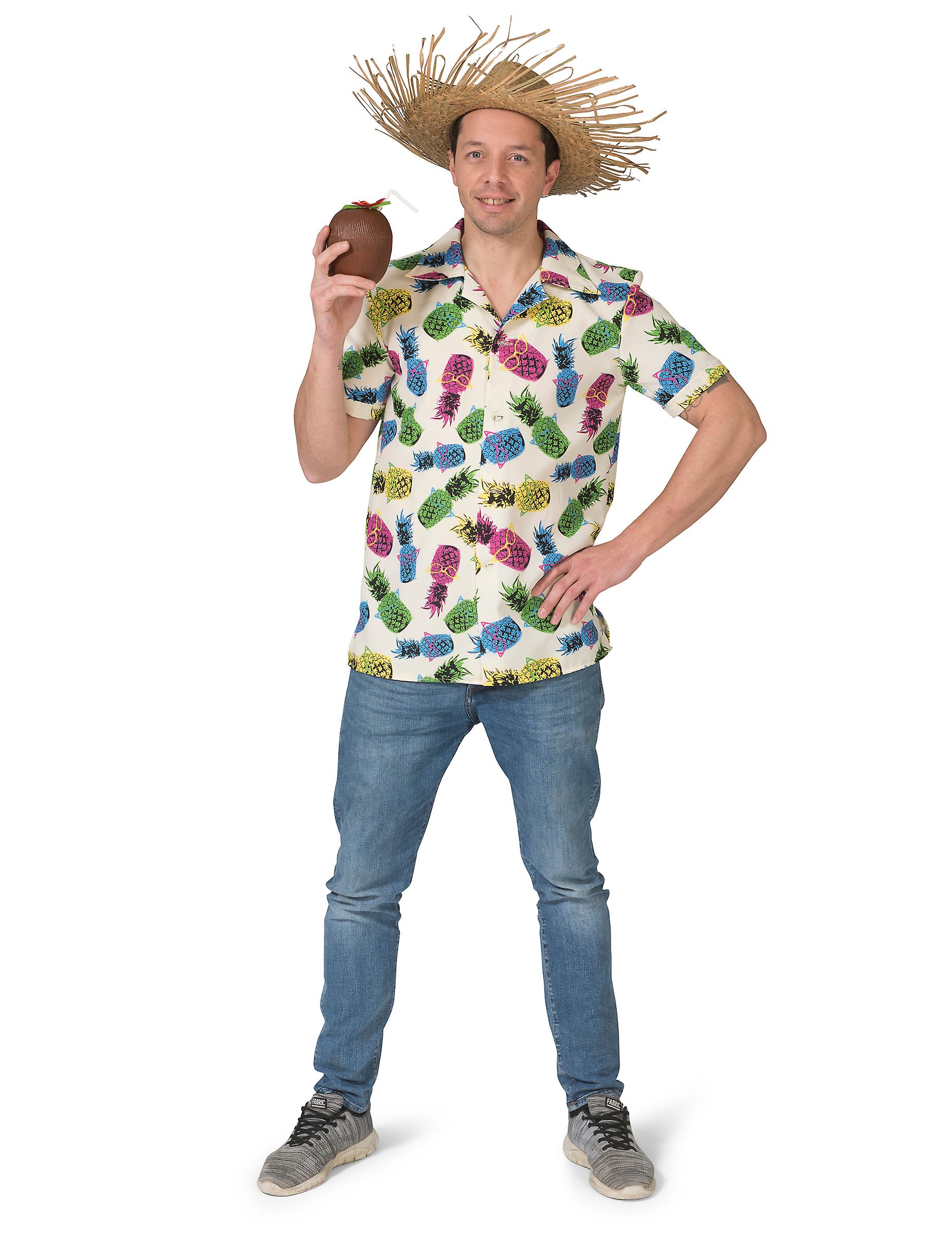 Men's pineapple pattern shirt