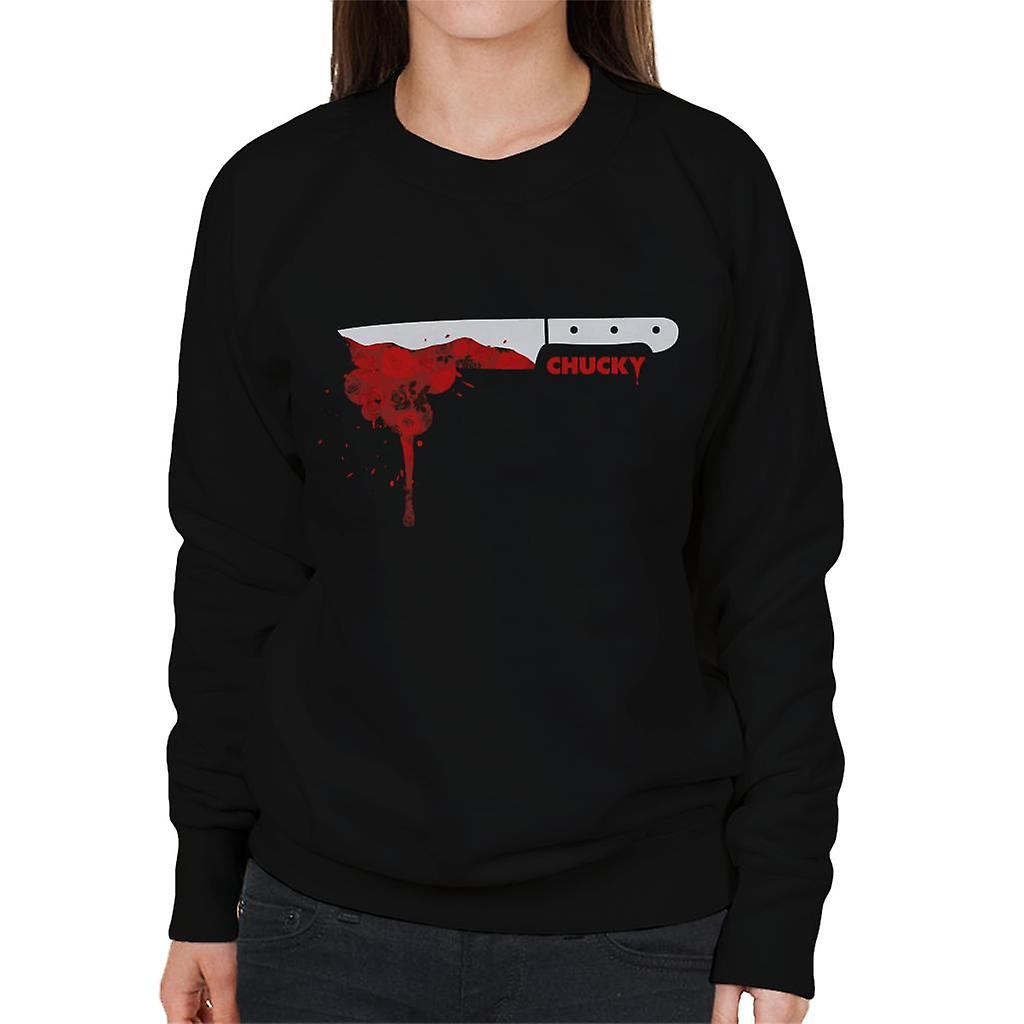 Chucky Floral Blood Drop Women's Sweatshirt