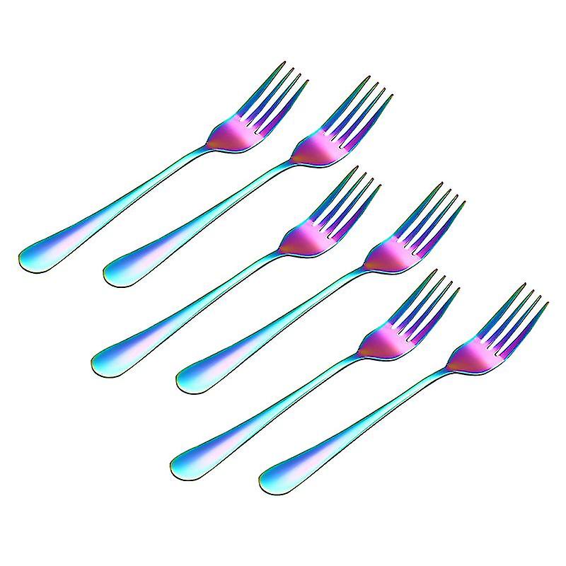 6pcs Food Serving Forks
