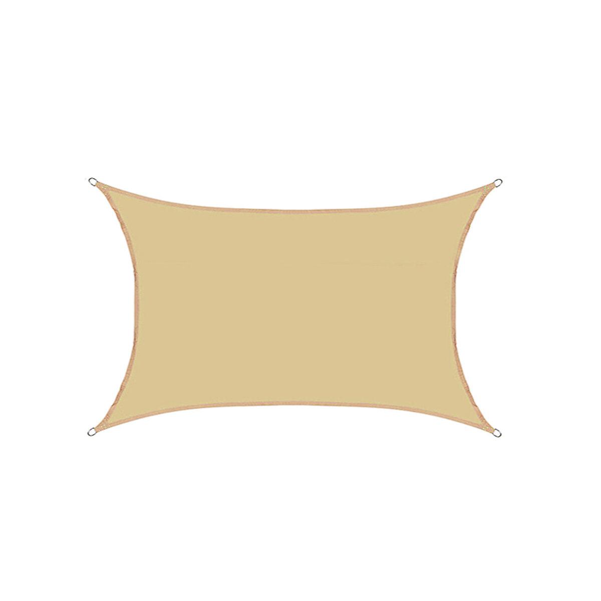 4 X 6m Instahut Sun Shade Sail Cloth Shadecloth Awning Canopy Rectangle Square Uv Protection Waterproof