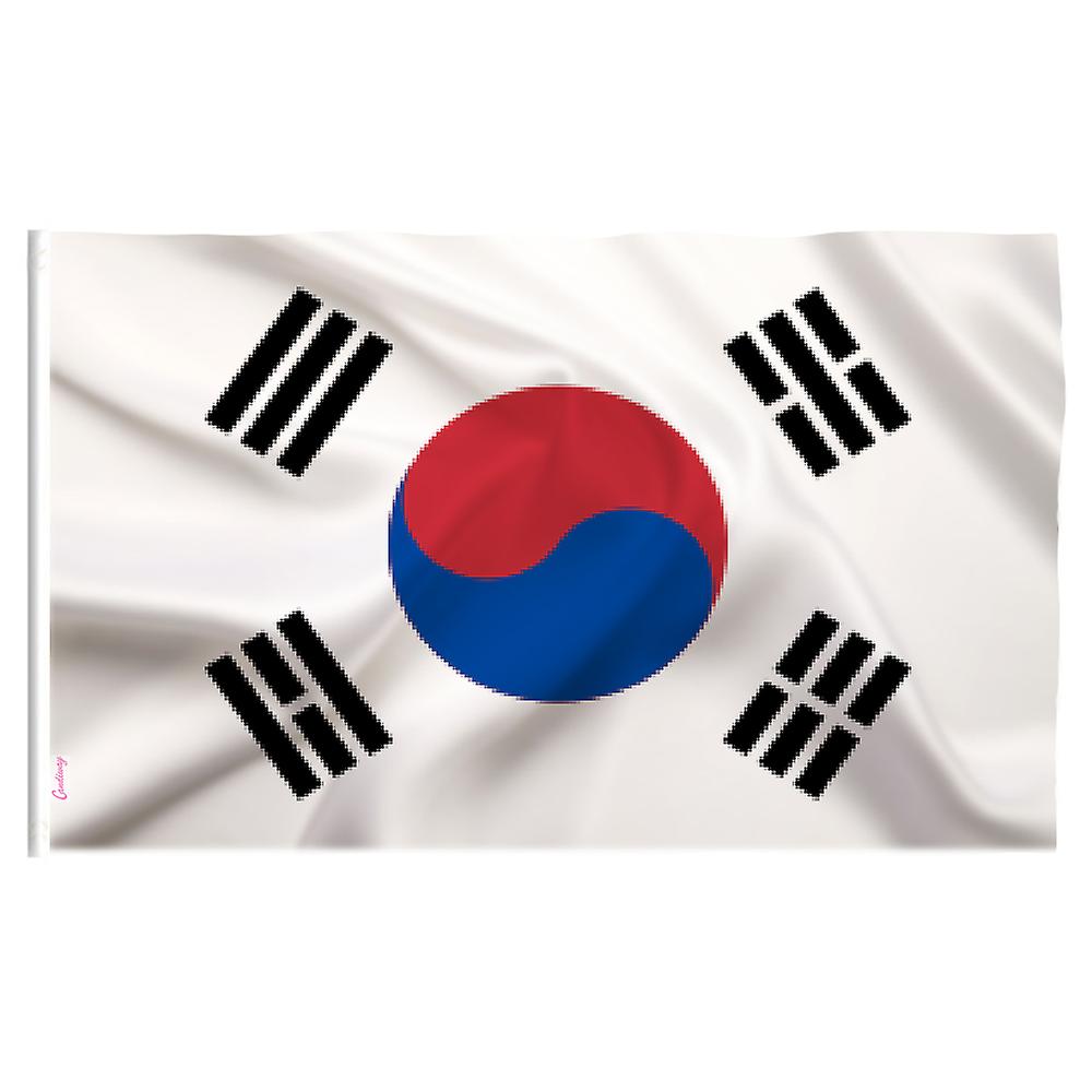 90 x 60 cm Kor Kr Drapeau de la République de Corée Bannière de la Corée du Sud Drapeau de la Corée