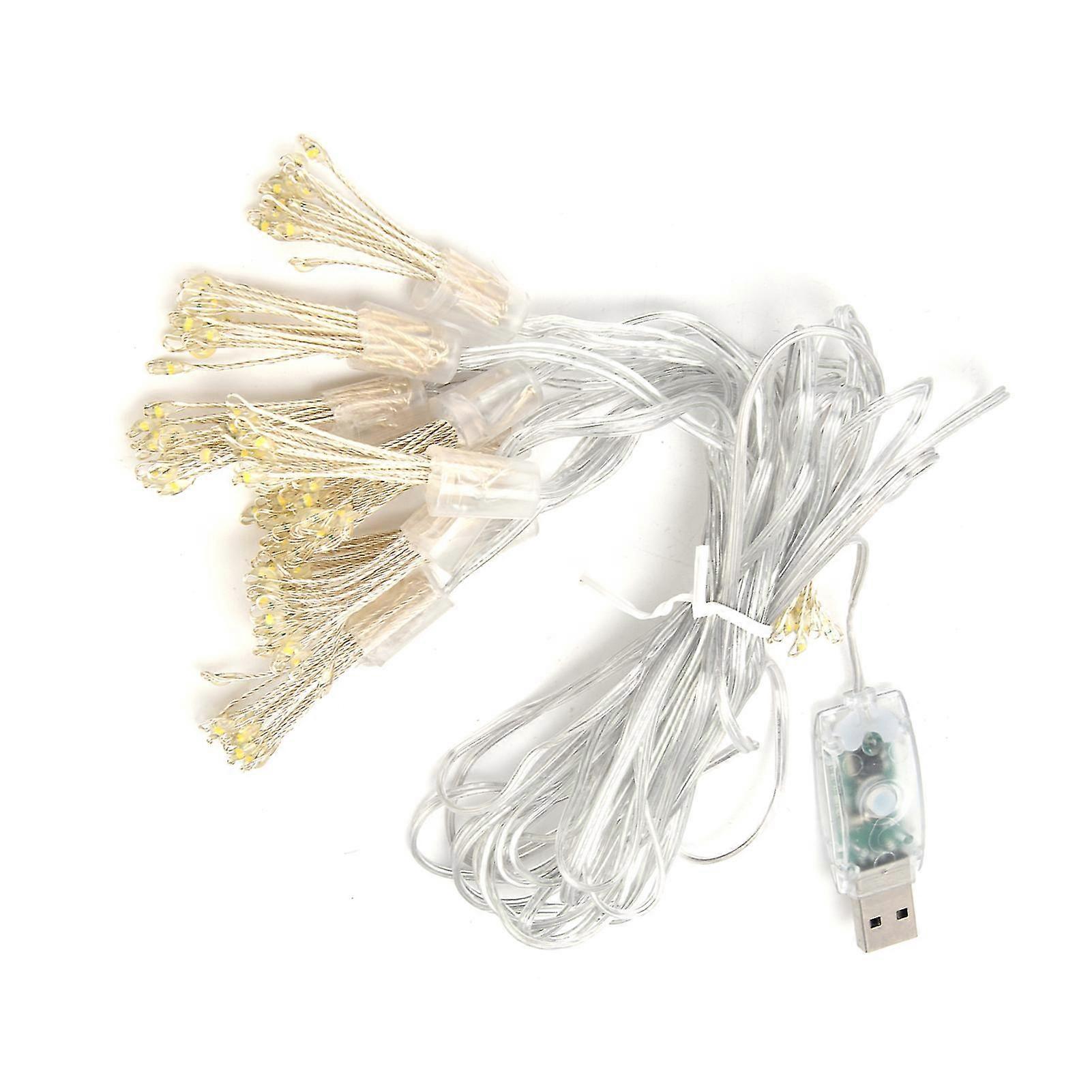 Waterproof 150-LED String Lights with 8 Modes for Outdoor Decor - Patio-Friendly