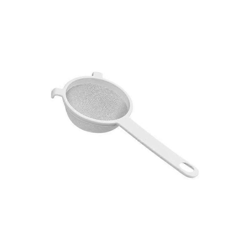 White Plastic Kitchen Sieve - 7 cm 4pcs