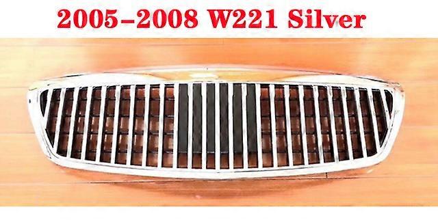 Car styling bumper Middle grille for Mercedes-Benz S-Class S320 S350 W221 2005-2011 for Maybach Center Grill vertical bar