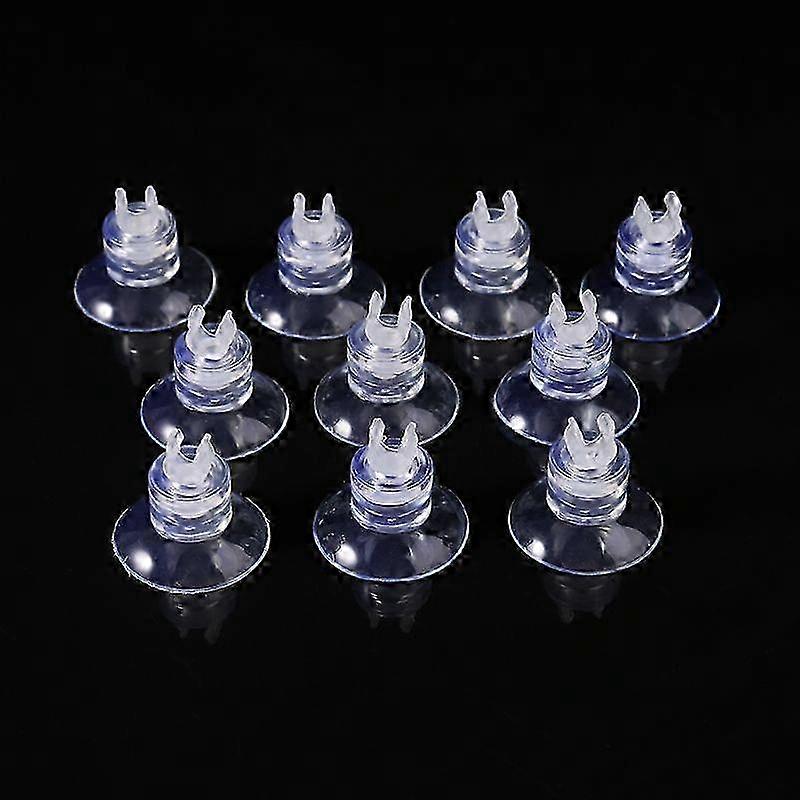 Aquarium Fish Tank Suction Cup Replacement Tubes - 10pcs Pack