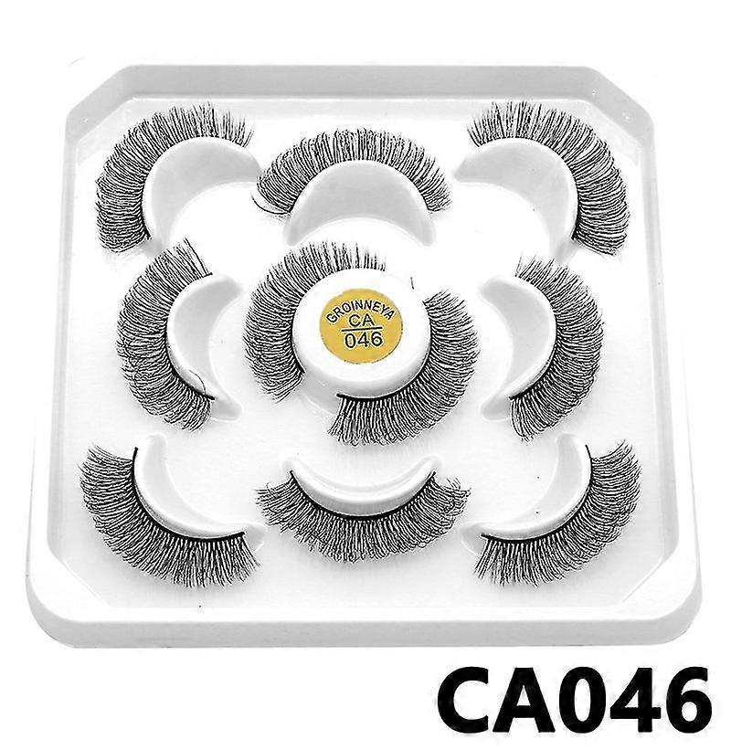 GYFDYM Lashes Dd Curl 10-23mm Russian Lashes 3d Mink Eyelashes Reusable Fluffy Russian Strip Lashes Eyelashes Extensions