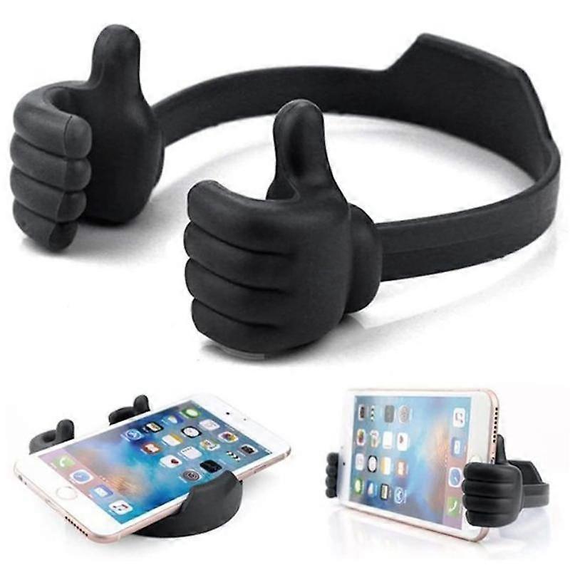 Thumbs-up Cell Phone Holder,Adjustable plastic Phone Stand,Multi