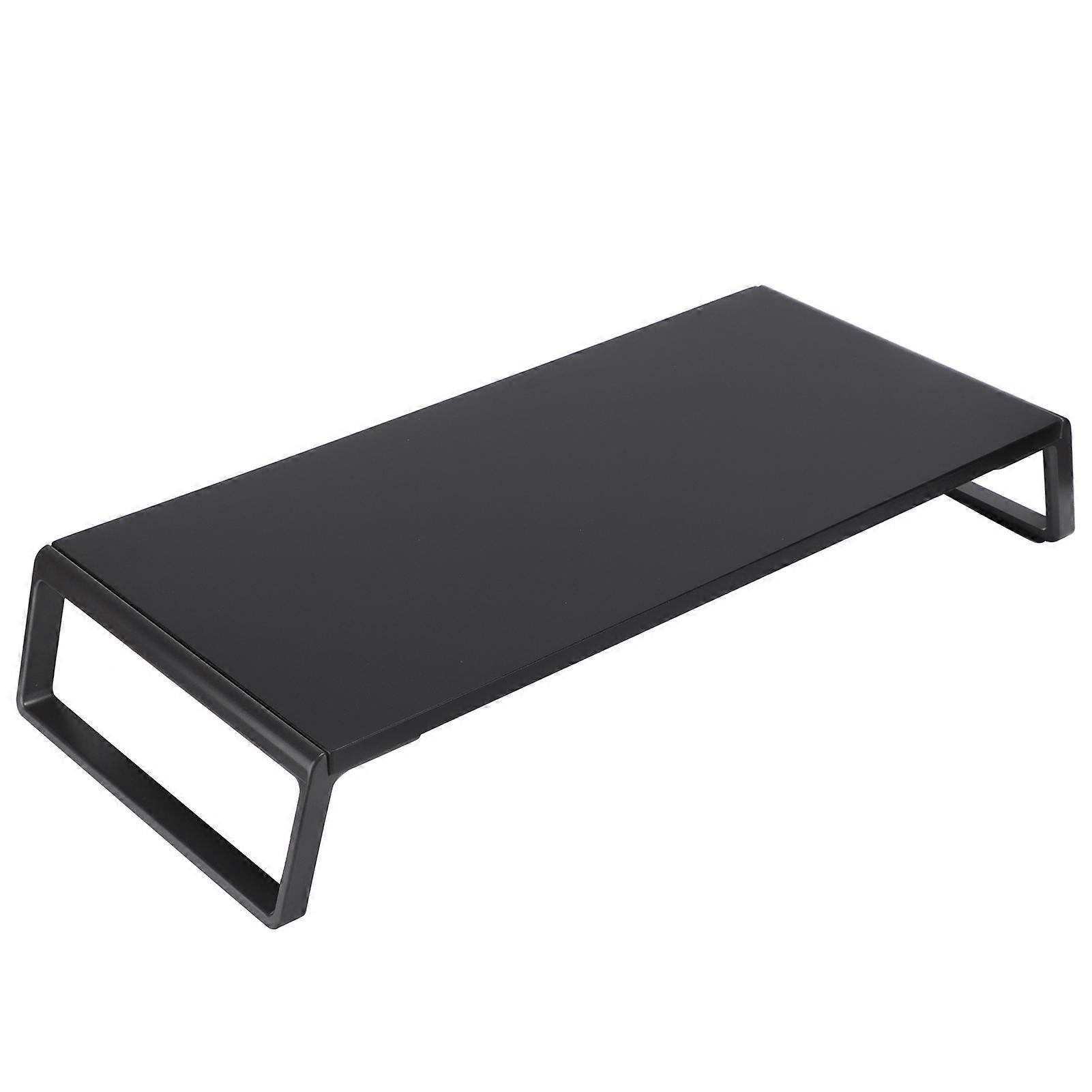 Monitor Stand Riser Black Ergonomic Keyboard Storage Laptop Computer Desktop Shelf