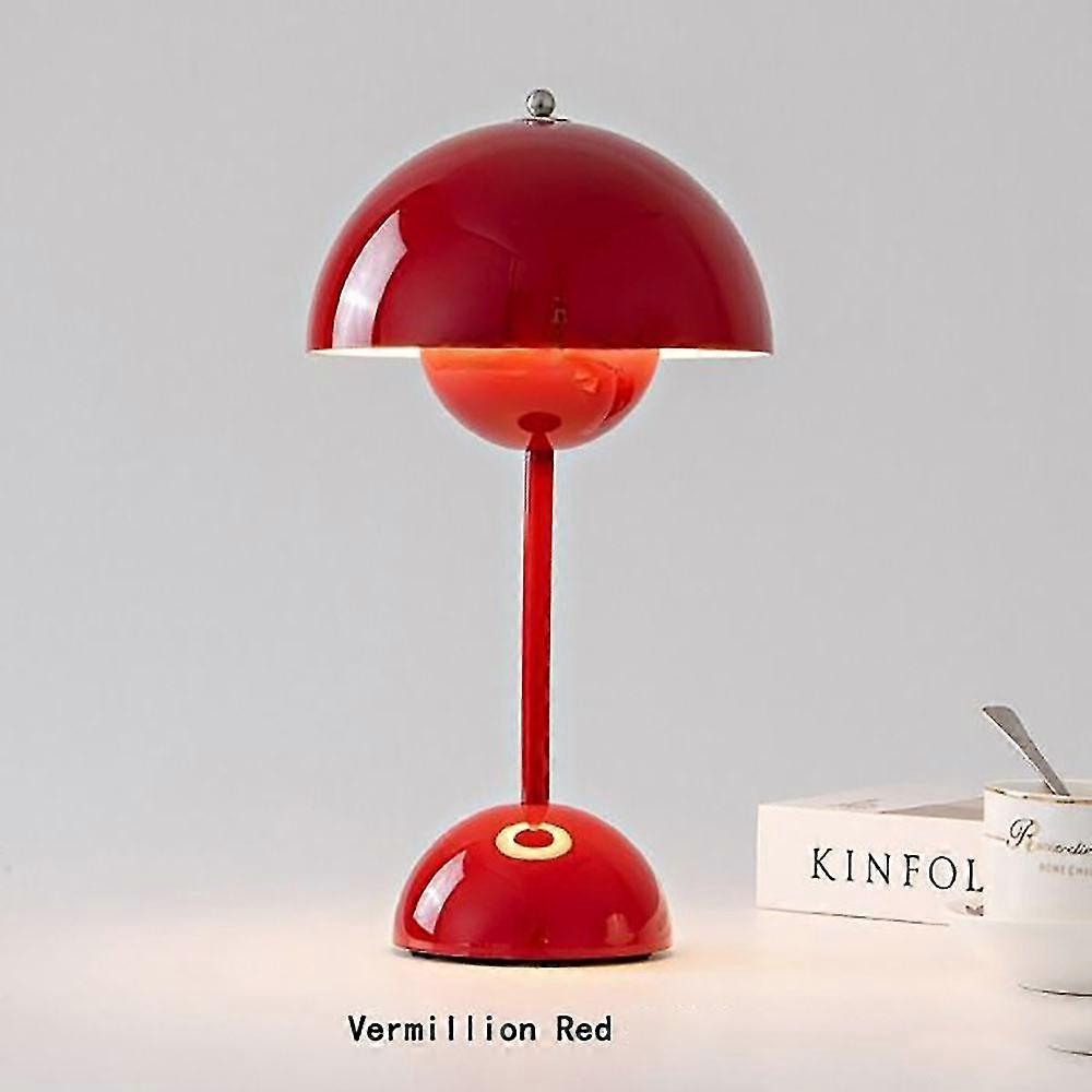 Flower Bud Table Lamp, Wedding Room, Bedroom, Desk Decoration, Lamp, Bedside Lamp (Rechargeable)
