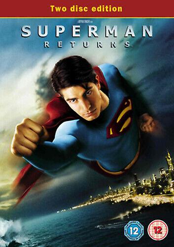 Superman Returns DVD (2006) Brandon Routh Singer (DIR) cert 12 2 discs - Region 2