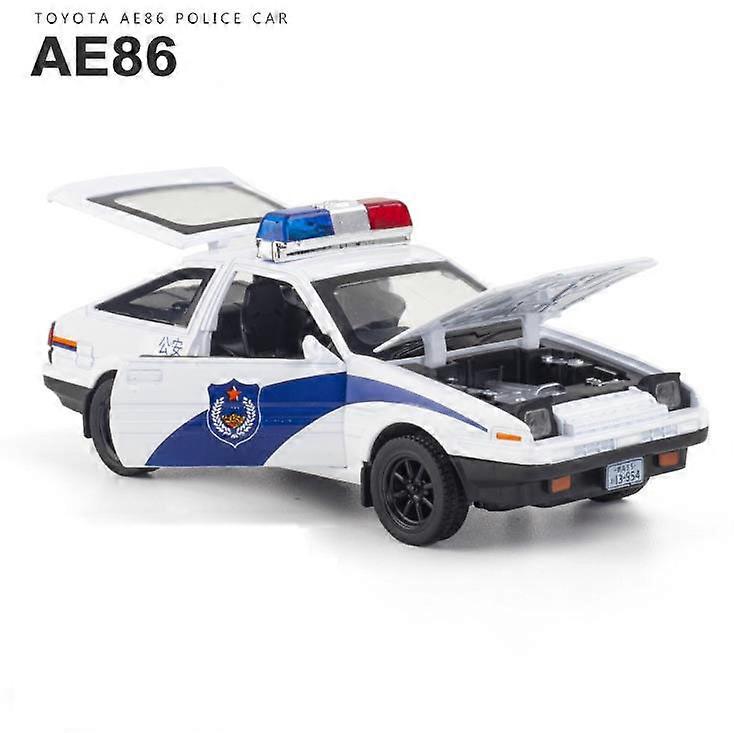 1:32 INITIAL D AE86 Metal Toy Alloy Toy Car Diecasts Vehicles Model Car Decoration Miniature Scale Toys For Children Boy Gifts