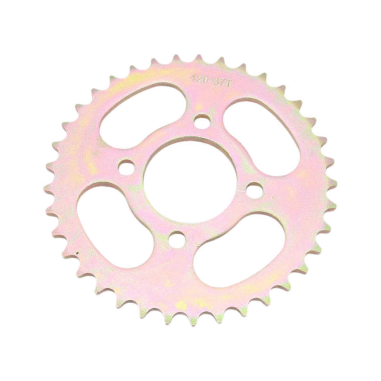 Generic Rear Chain Sprocket 420 37T 48mm Practical Replace for Tricycle