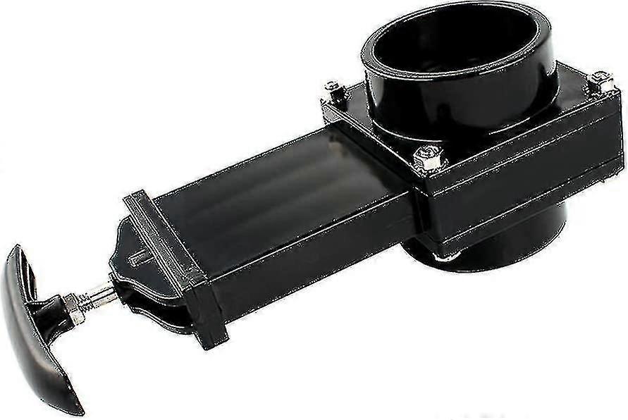 Valvola Di Scarico Per Camper - Resistente Alla Corrosione, Nera, Per Roulotte E Furgoni