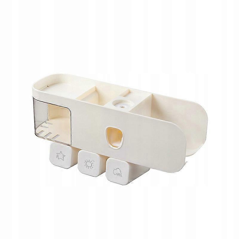 Toothbrush Holder Paste Dispenser