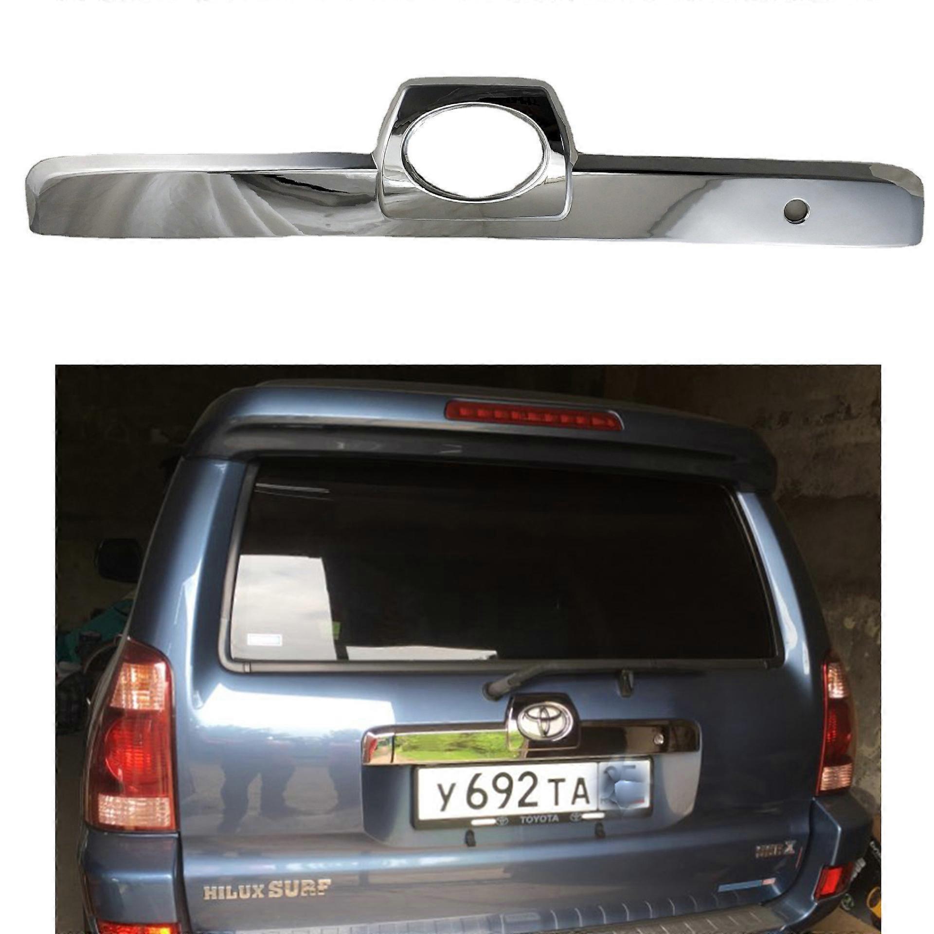 For Toyota Superba 2003-20094Runner Trunk Decoration Strip Abs Electroplating Trunk Handle Decoration