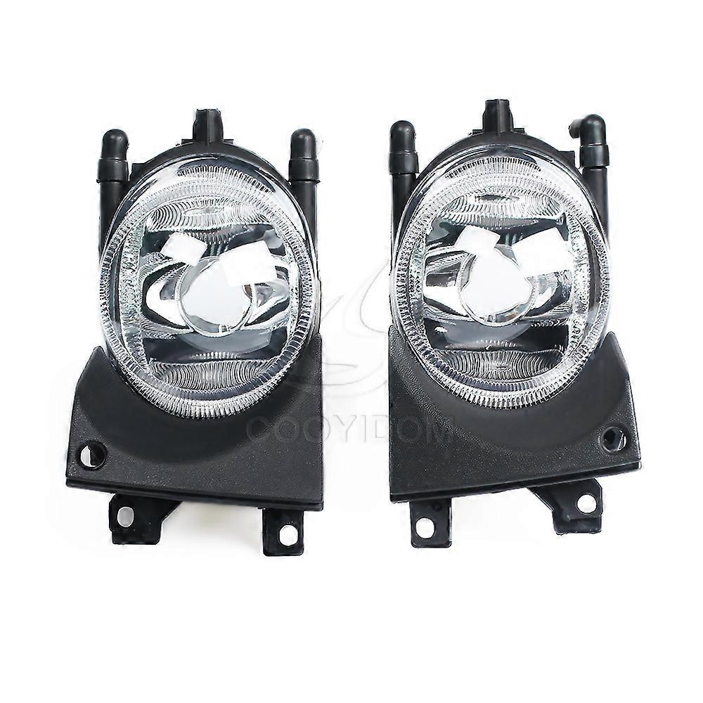 Car Left Right Front Fog Light Replacement Fog Lamp foglight Without Bulb Assembly Kit For BMW E39 1999 2000 2001 2002 2003 2004