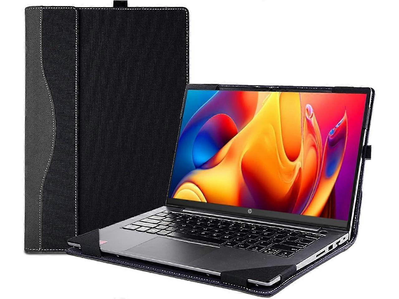 Laptop Cover Case for 15.6 inch HP Probook 450 G8 G9 G10 & HP Probook 455 G8 G9 G10 & HP ProBook 650 G8 Sleeve, Separable PU Leather Protective Sleeve