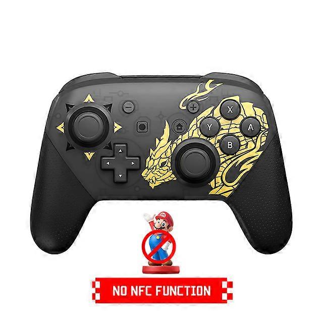 Langaton Bluetooth-peliohjain Nintendo Switch -lisävarusteille Pro Controller -joystick Switch-pelikonsolille, jossa 6-akselinen kahva