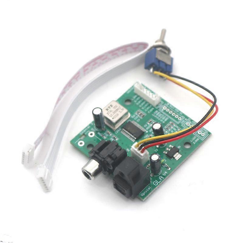Spdif Coaxial Fiber Wm8805 Audio Receiver Board, I2s Output 32k To 192k Sampg Rate
