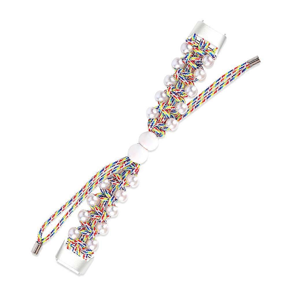 Braid Umbrella Rope Band Bead for Girl Watch Bracelet Wrist Strap for Replacement,Multicolor