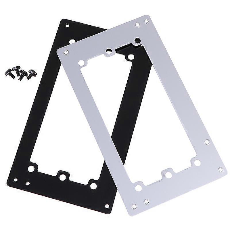Hot 1pc Power supply Baffle Computer Small Chassis SFX Power to ATX Bracket MATX Conversion frame with 4 screws