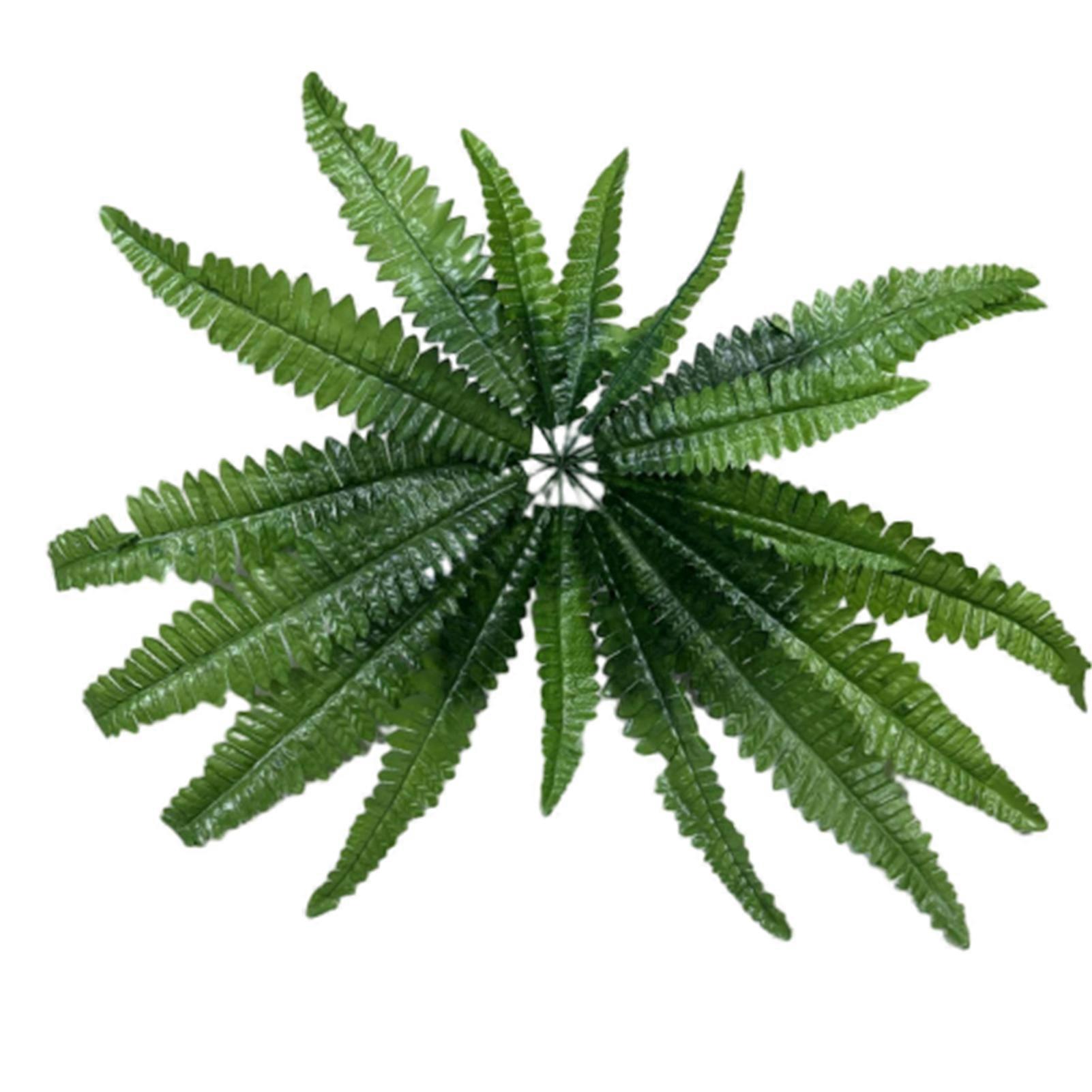 UV Resistant Artificial Bostons Fern Stylish Sturdy Decorative Props for Home Bedroom