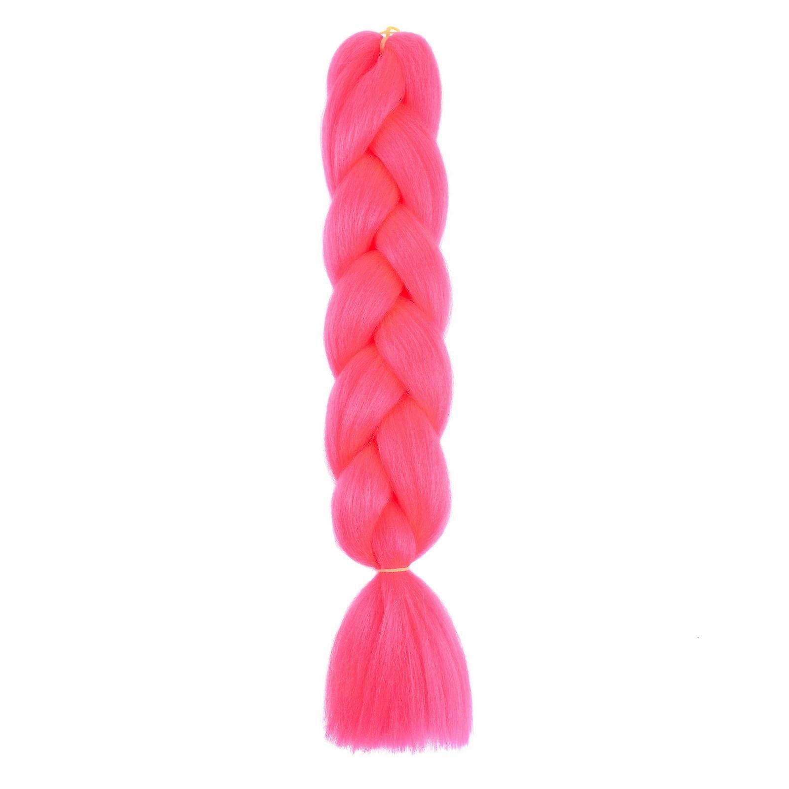 Monochrome Braid, Dirty Braid Wig, Loose Braid, Twisted Braid, Colored High-temperature Silk Synthetic Fiber Braid