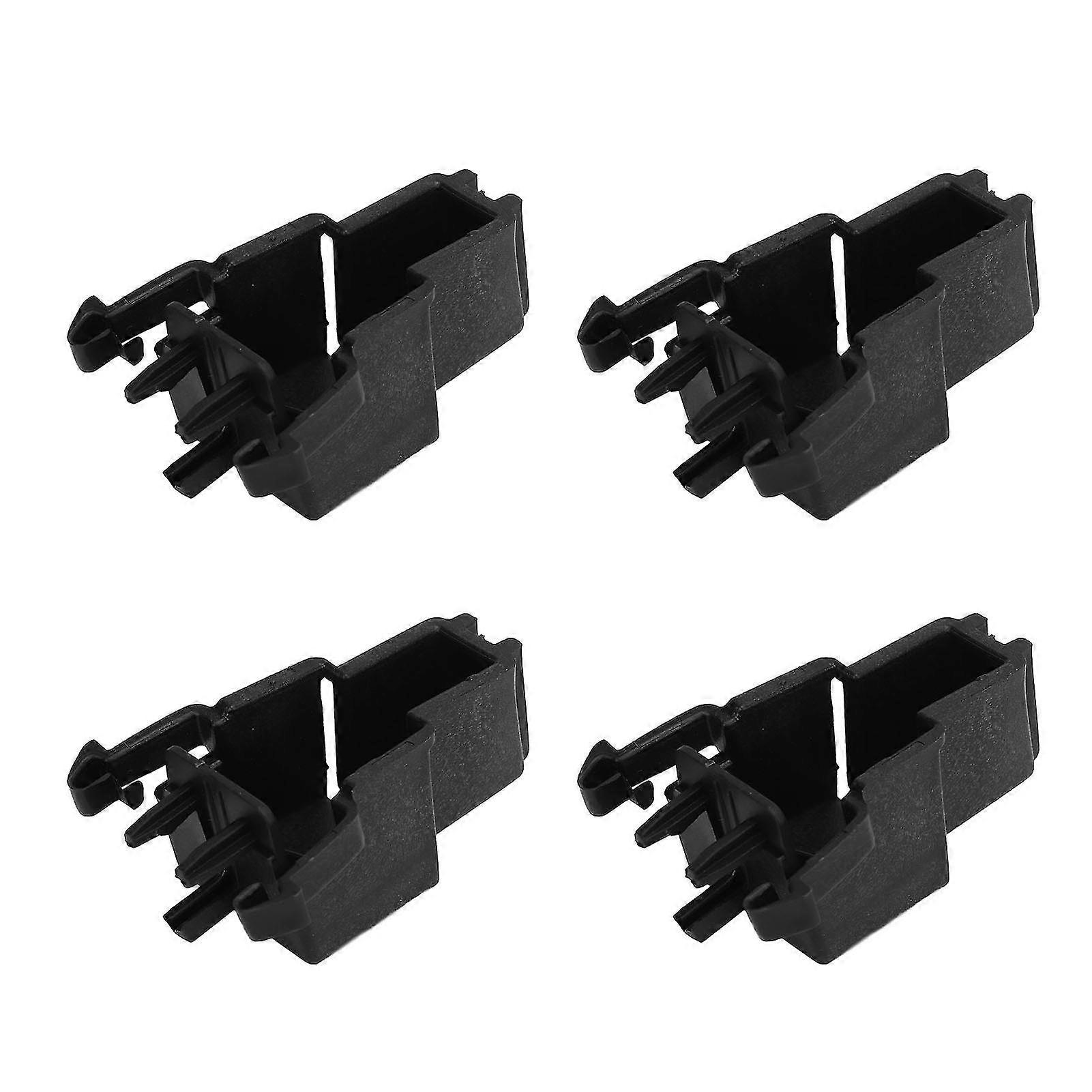 Tesla Model 3 Frunk Clip Reinforcement Bracket - Stylish and Rugged Space Saving Cowl Support Replacement (4pcs) - Part Number: 113120500C