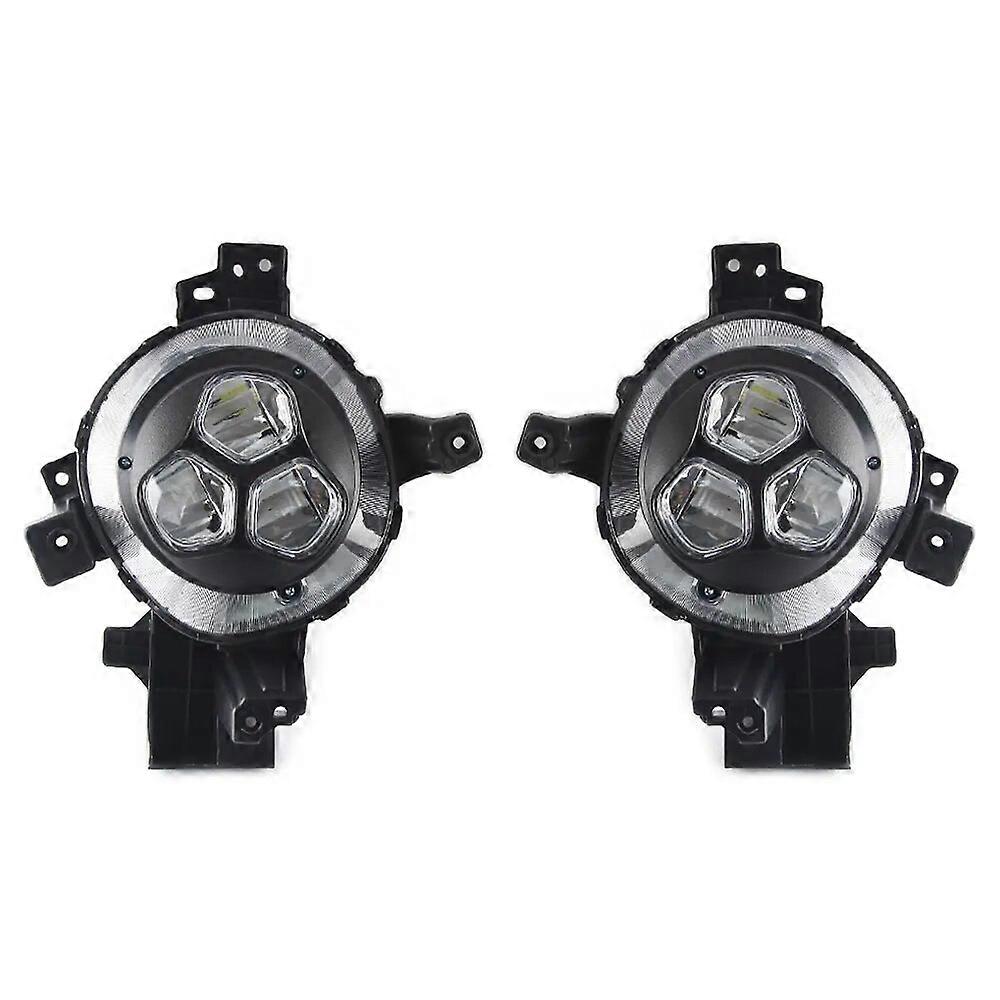 For KIA Soul 2017 2018 2019 LED Daytime Running Light Car DRL Driving lamp Fog light Front Bumper Fog Lamp Assembly