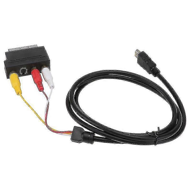 Black Audio And Video Cable 1 Set To 3 Jumpers Utility 3 Transmission Electronics