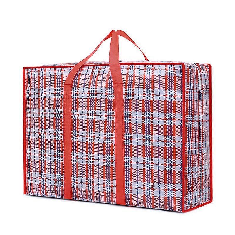 2pcs Large Storage Bag with Durable Zipper Organizer Bag Moving Bag