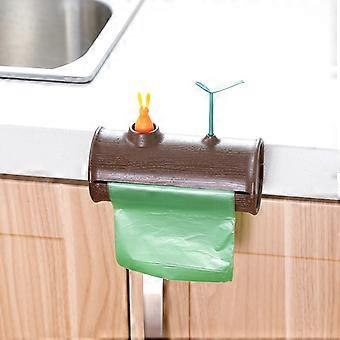 Wall Mounted Trash Bags Holder