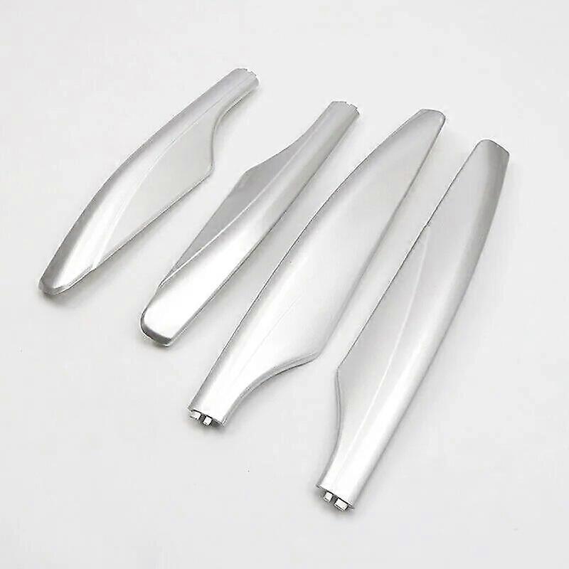 4 יחידות / סט כיסוי מתלה מטען גג עבור ניסאן פטרול Y62 2010-2018 מתלה מסילת גג החלפת מעטפת מגן רגל אביזרים לרכב