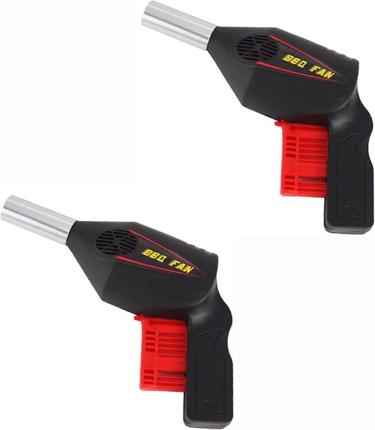 2pcs Manual BBQ Blower,Portable BBQ Fan