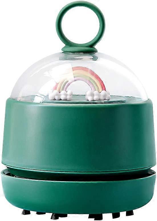 Mini Table Vacuum Cleaner,71x71x97mm(Green)
