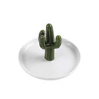 Ringhalter Ring Dish Kaktus Keramik Schmuck Tablett Muttertag Schmuck  Gericht Halskette Sttze | Fruugo DE