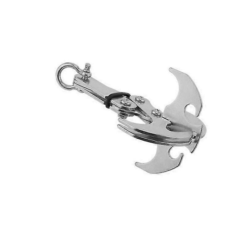 Climbing Hook - 1 Piece, Length: 8.5cm, Stainless Steel Material, Silver