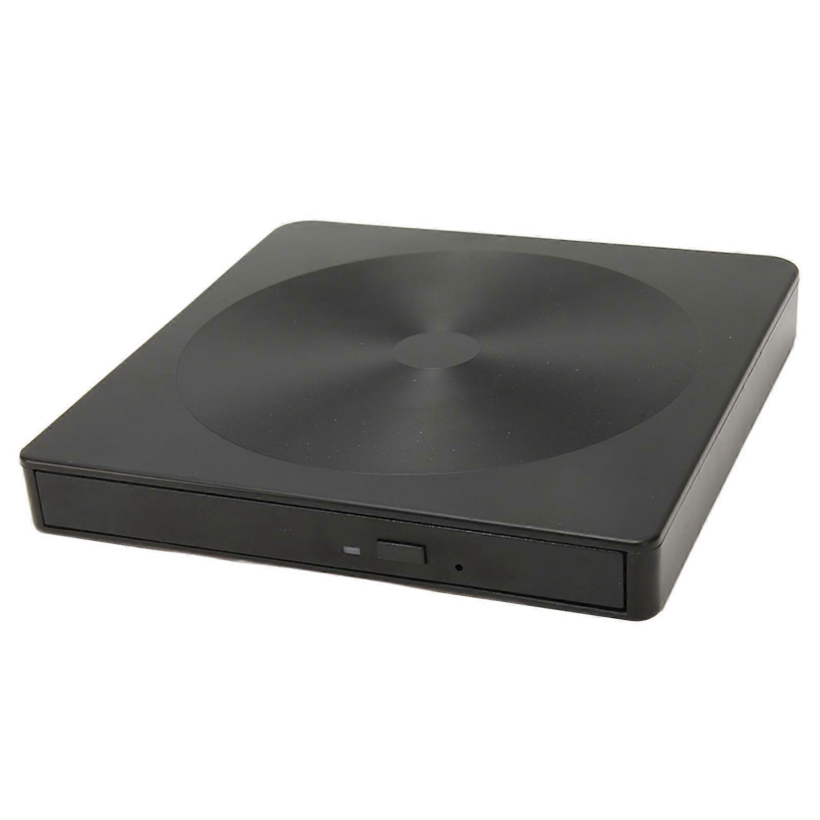 Eksternt dvd-drev USB 3,0 Type C Slank bærbar cd dvd-rom Rewriter Writer Reader til Windows til Vista til Linux til OS X Type C