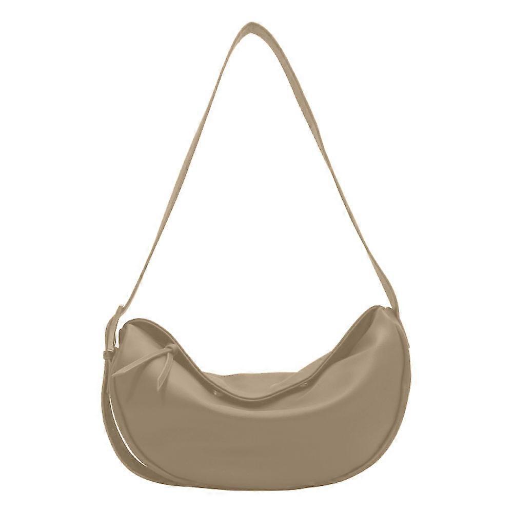 Man-made leather shoulder bag is suitable for women's dating and daily commuting.