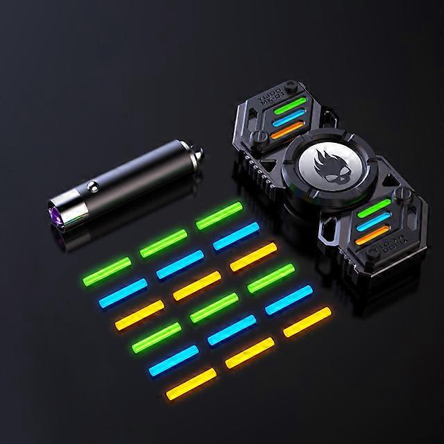 Deformation Luminous Fidget Spinner Metal Multifunction Hand Spinner PPB Fidget Toys EDC Vuxen Stress Relief Leksaker Barn Presenter