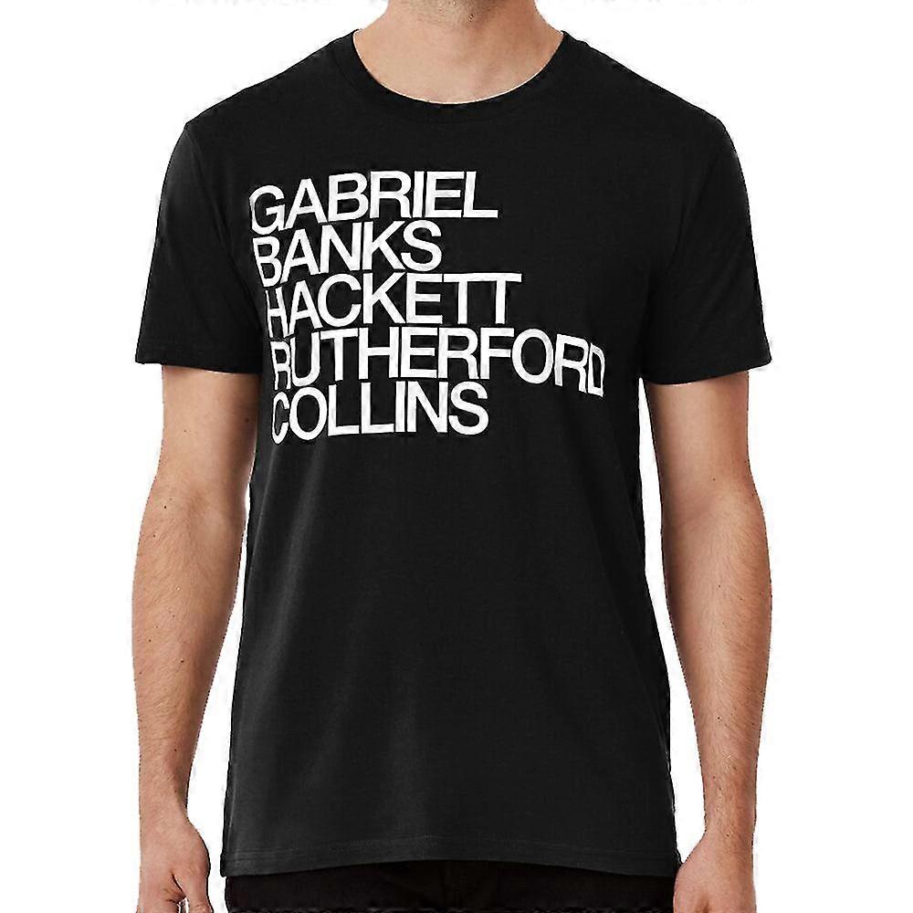 Genesis bndi retro 90s Crew Neck T-paita