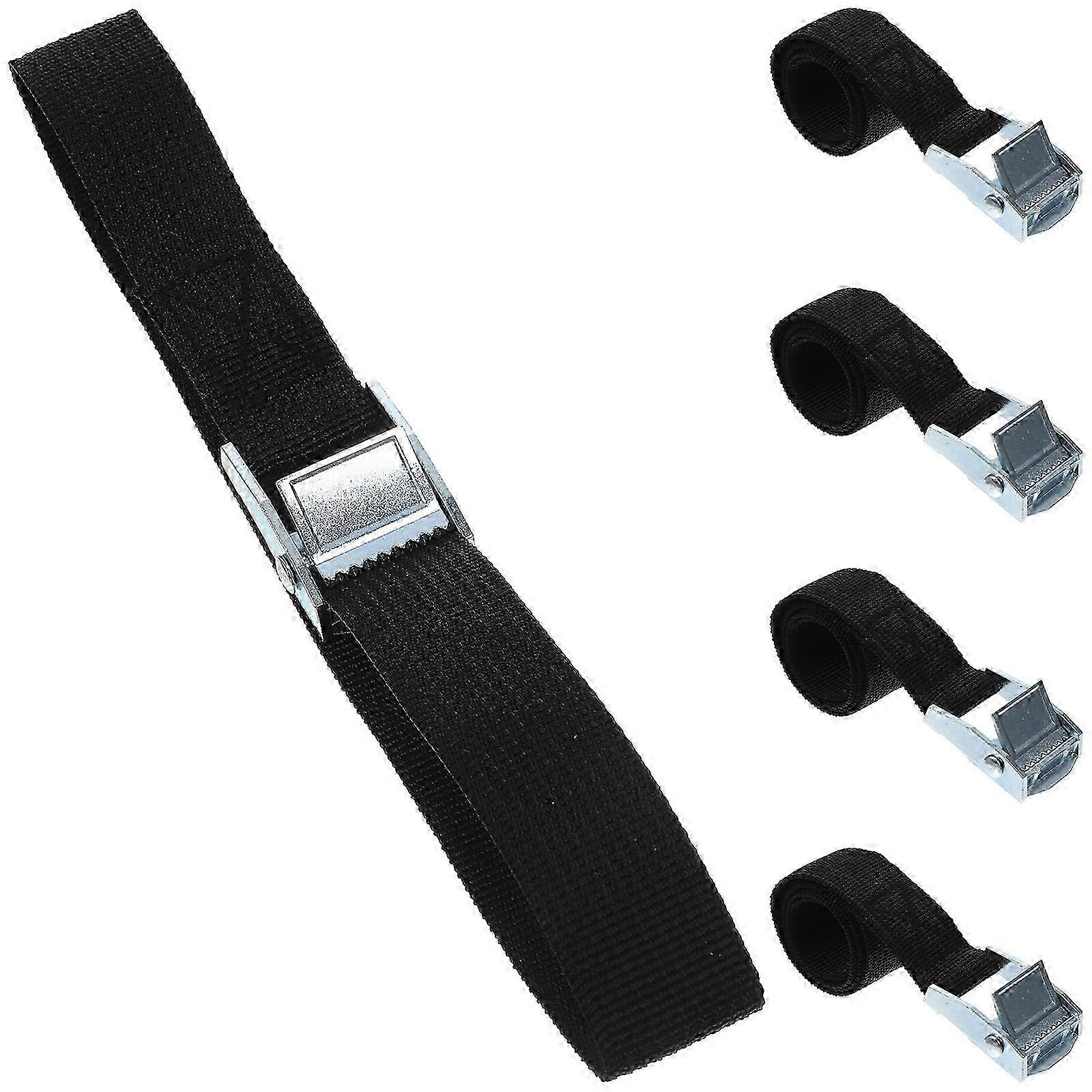 5pcs Ratchet Strap Tie Down Strap Buckle Strap Adjustable Small Ratchet Strap