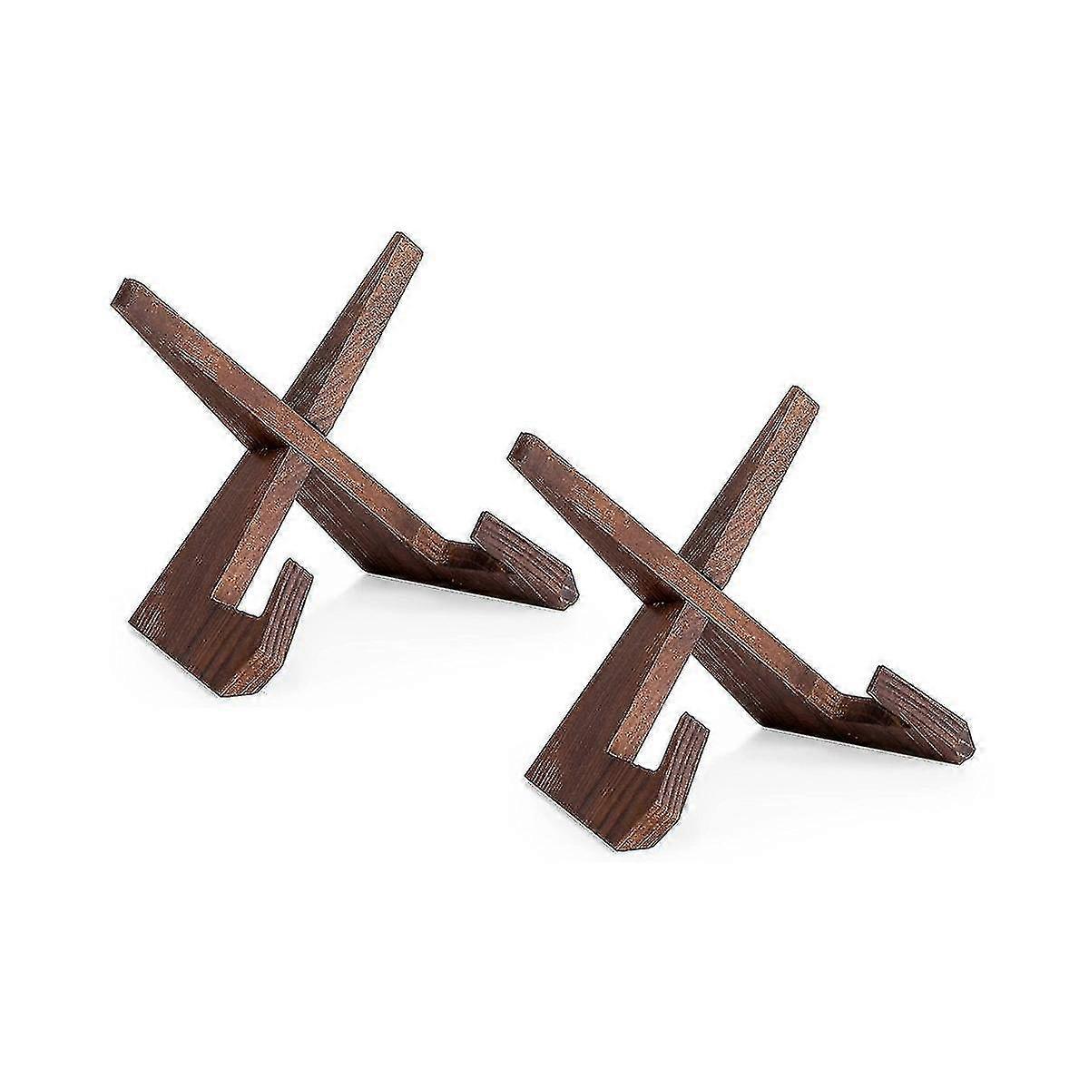 2pcs 6.5 Inch Plate H Display D, Picture Frame D, Rative Table Top Easels F